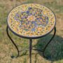 Mosaic Pedestal Plant Stand – Newport – 22″
